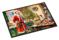 Cookies with Santa Claus Papa Noel Doormat