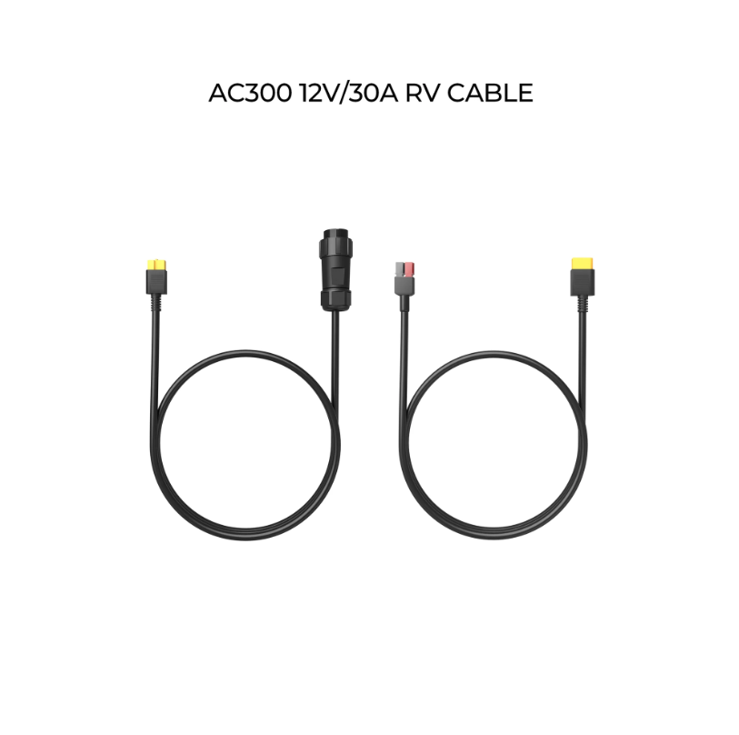 12V/30A RV CABLE for AC300/AC500-1